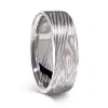 Antarctica Mokume Gane Pattern Ring