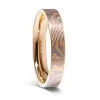 Bamboo Mokume Gane Pattern Ring